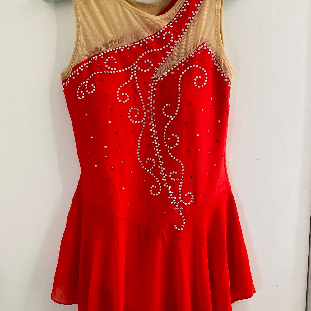Figure skating dress